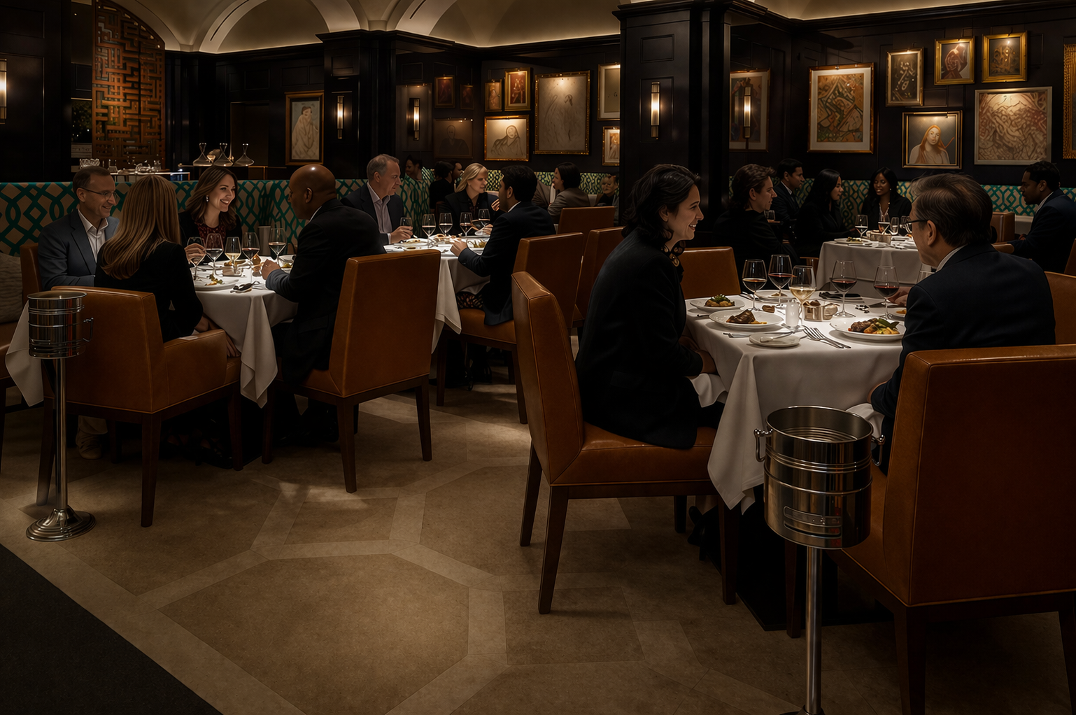Atlas — grand dining room at The St. Regis