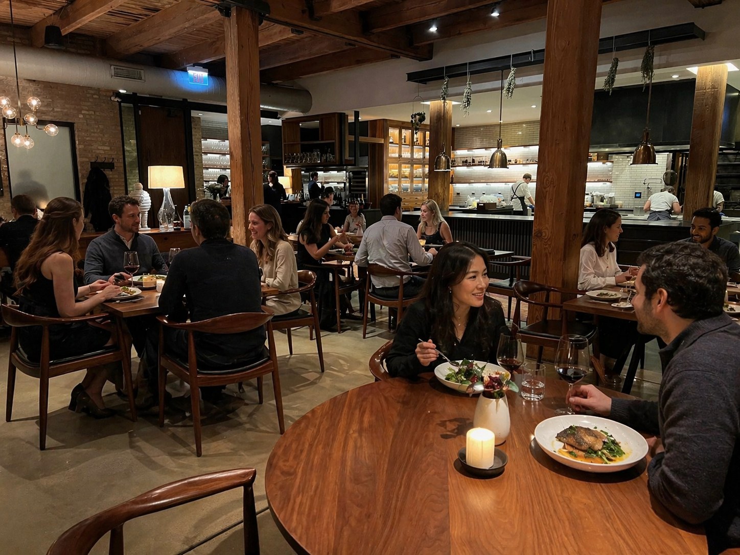 Smyth — nature-driven tasting course on minimalist ceramic