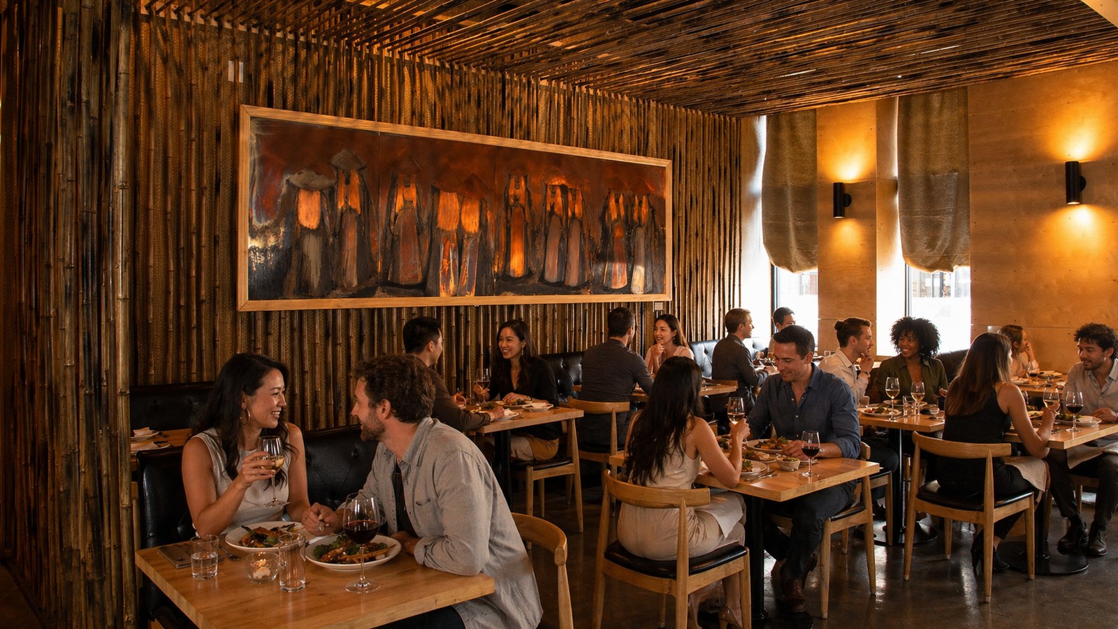 HaiSous — whole crispy fish with caramelized sauce in Pilsen dining room