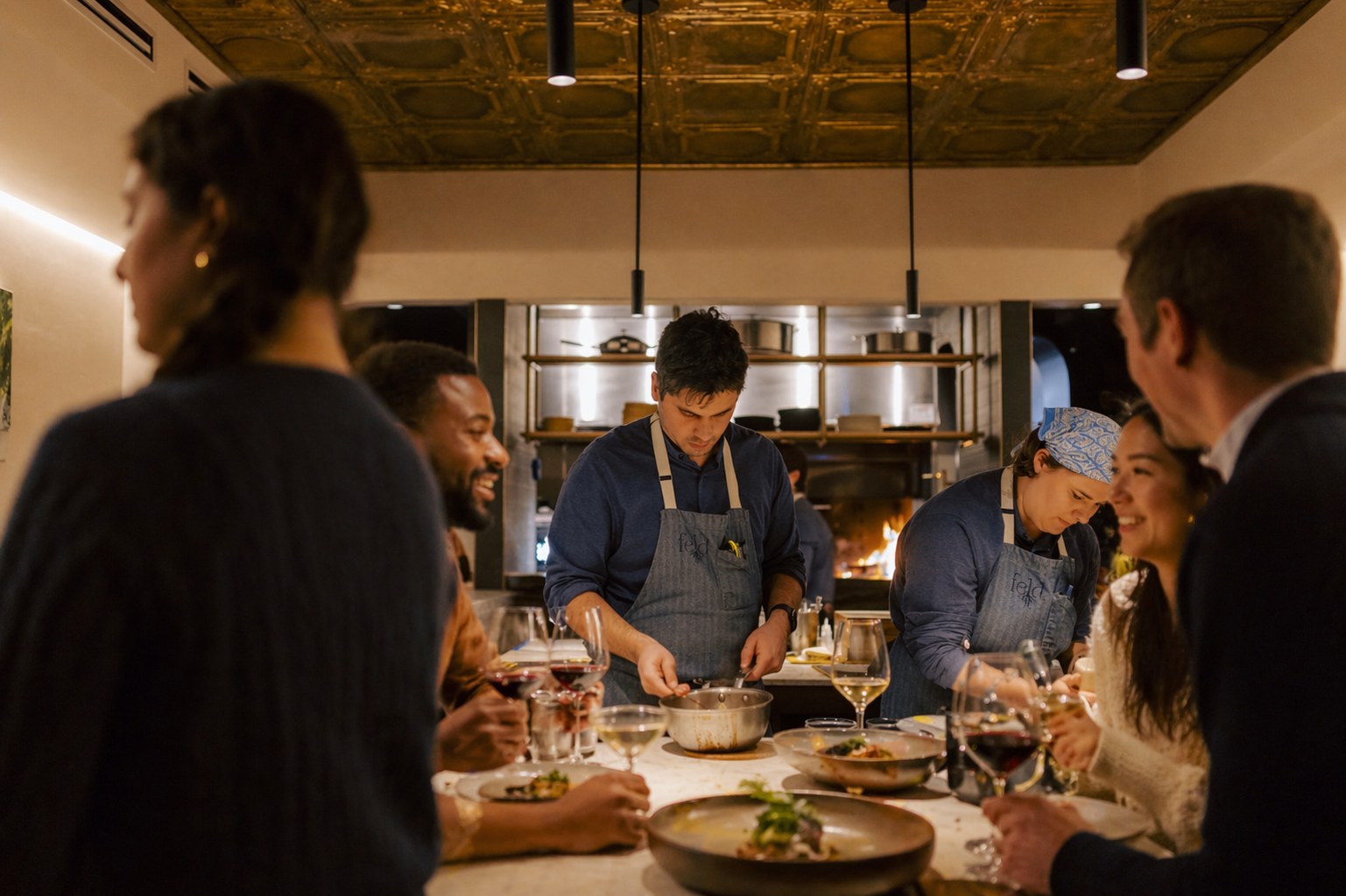 Feld — intimate farm-driven tasting course in Ukrainian Village