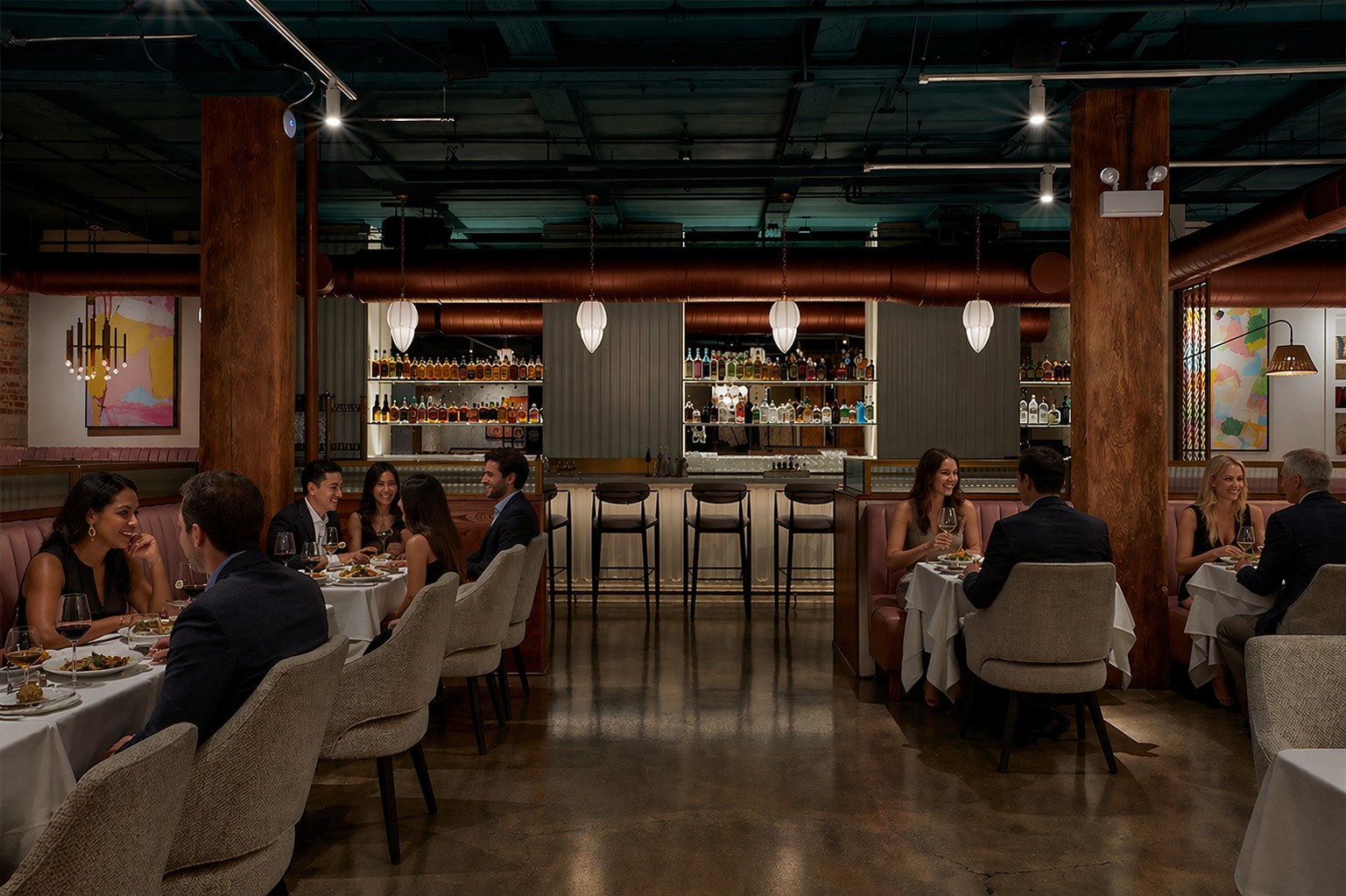 Indienne — modern Indian tasting course with elegant plating