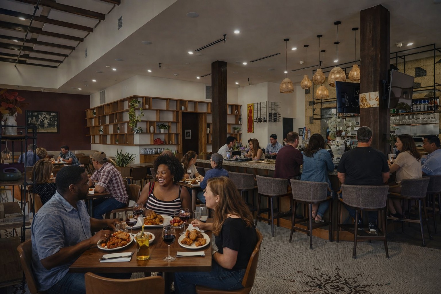 Willie Mae's NOLA — honey-toned downtown flagship counter dining room after 2024 rebuild