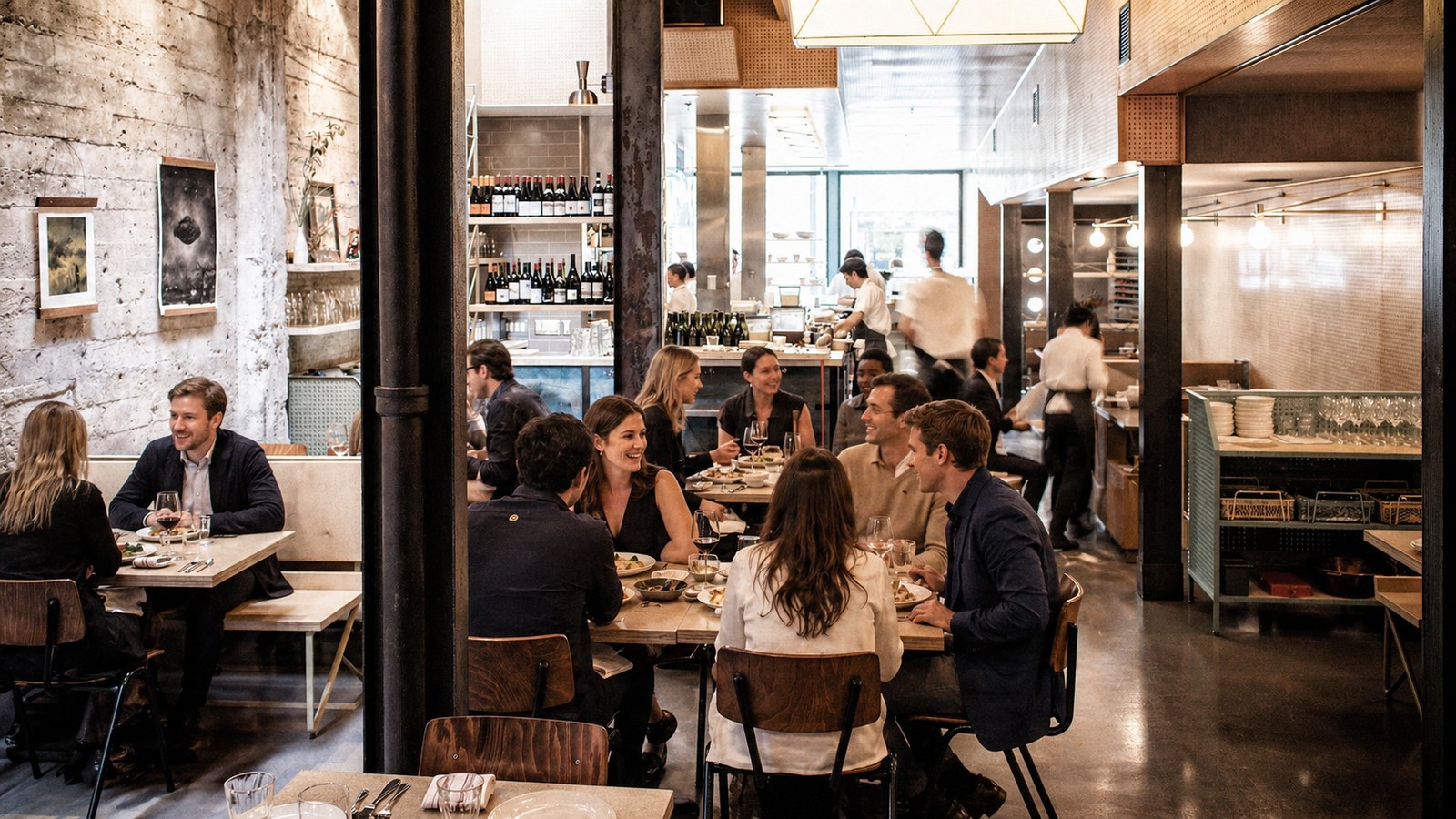 State Bird Provisions — dim-sum cart with California quail and small plates